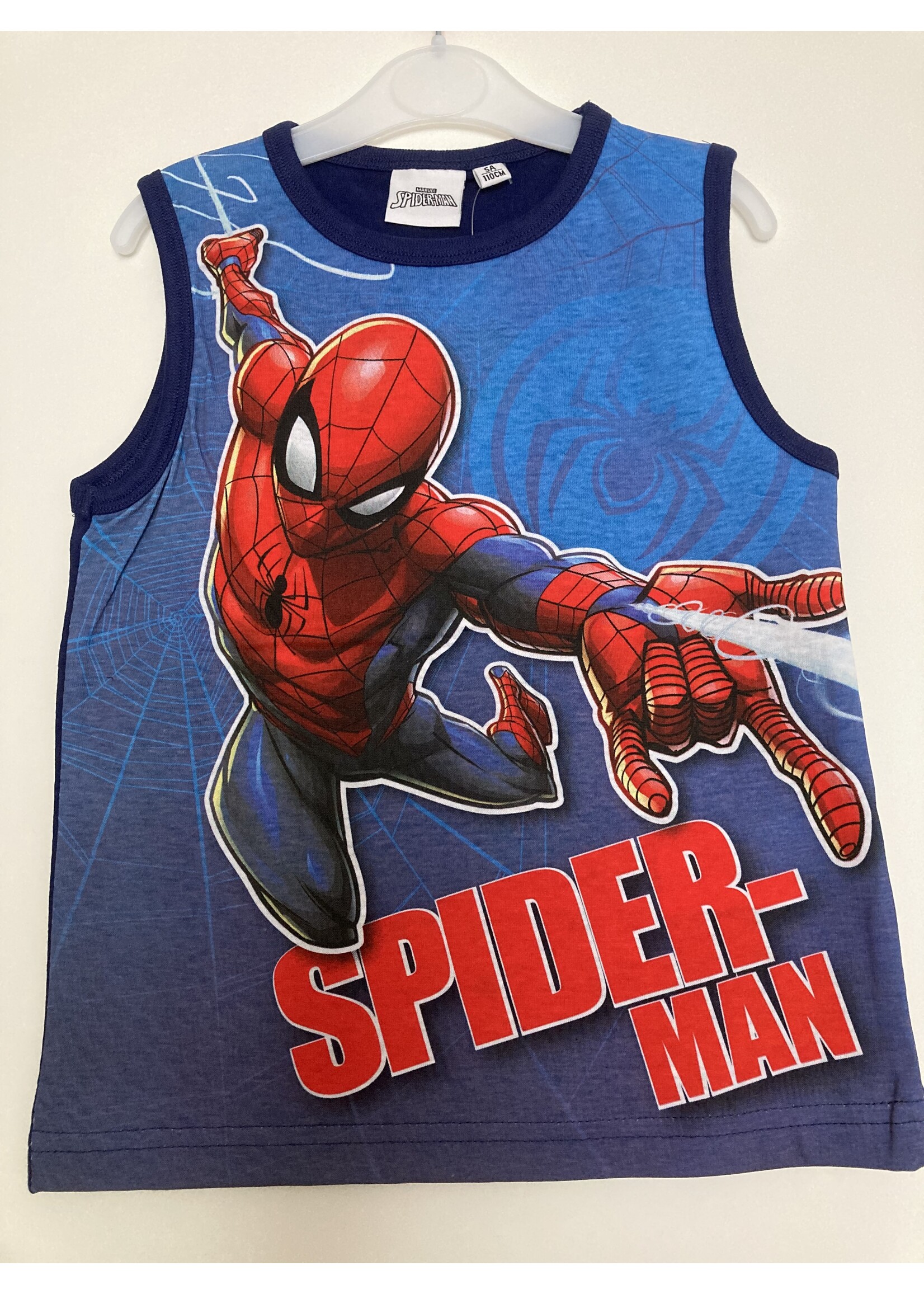 Marvel Spiderman sleeveless shirt from Marvel blue