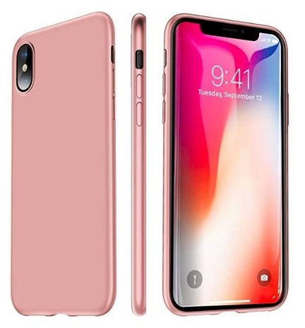 ShieldCase® ShieldCase iPhone X / Xs Ultra Slim Case (rosa) ShieldCase® ShieldCase iPhone X / Xs Ultra Slim Case (rosa)