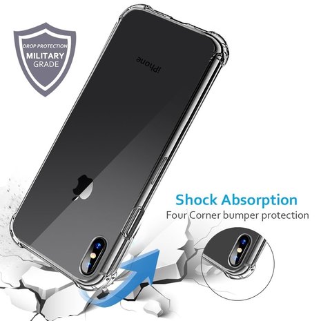 ShieldCase® ShieldCase Shock Hülle iPhone Xs Max (transparent) ShieldCase® ShieldCase Shock Hülle iPhone Xs Max (transparent)