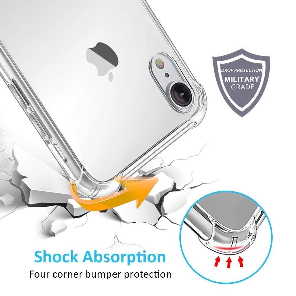 ShieldCase® ShieldCase Shock Hülle iPhone Xr (transparent)