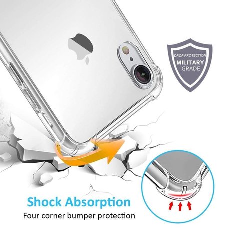ShieldCase® ShieldCase Shock Hülle iPhone Xr (transparent)