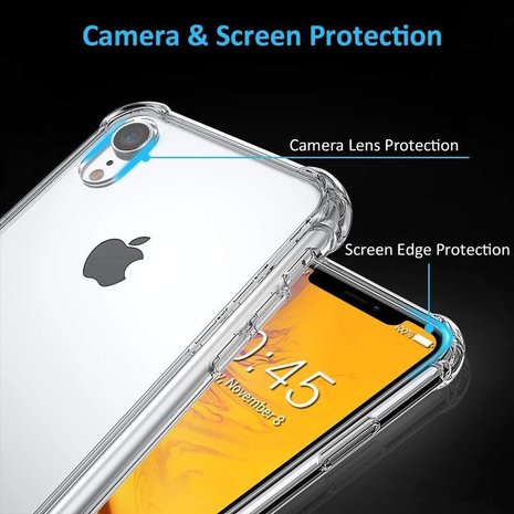 ShieldCase® ShieldCase Shock Hülle iPhone Xr (transparent)