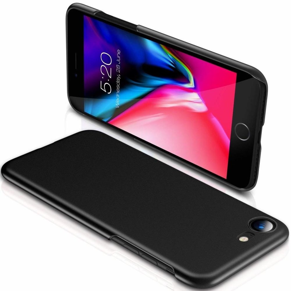 ShieldCase® ShieldCase Ultradünne iPhone 8 Hülle (schwarz)