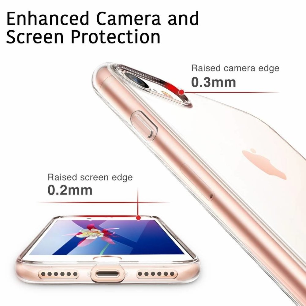 ShieldCase® ShieldCase Ultradünne iPhone 7 / iPhone 8 Silikonhülle (transparent) ShieldCase® ShieldCase Ultradünne iPhone 7 / iPhone 8 Silikonhülle (transparent)