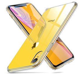 ShieldCase® Ultradünne iPhone Xr Silikonhülle (transparent)