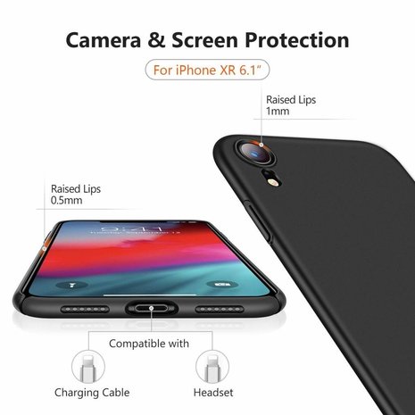 ShieldCase® ShieldCase iPhone Xr Ultra Slim Case (schwarz) ShieldCase® ShieldCase iPhone Xr Ultra Slim Case (schwarz)