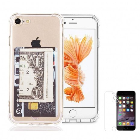 ShieldCase® ShieldCase Shock Hülle mit Kartenfach iPhone 7 / iPhone 8