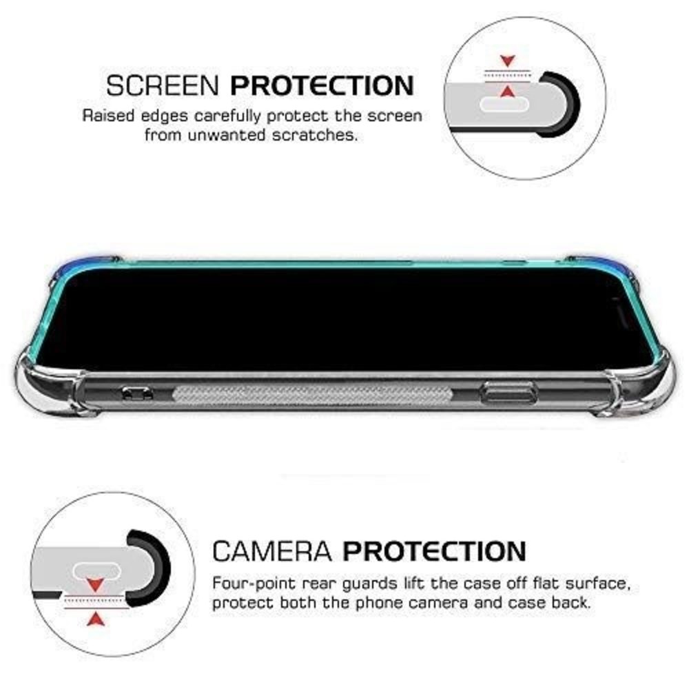 ShieldCase® ShieldCase Shock Hülle mit Kartenfach für iPhone X / Xs