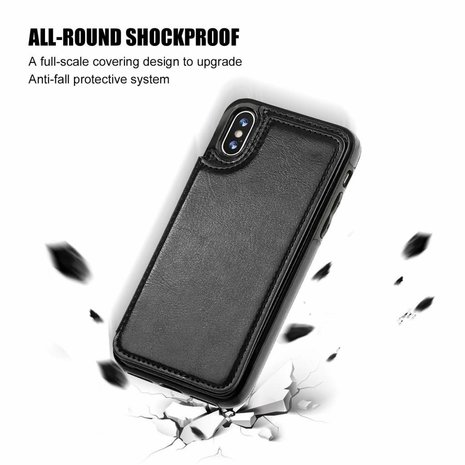 ShieldCase® ShieldCase iPhone Xs Max Wallet Case (schwarz) ShieldCase® ShieldCase iPhone Xs Max Wallet Case (schwarz)