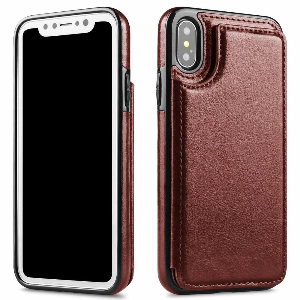ShieldCase® ShieldCase iPhone Xs Max Wallet Case (braun) ShieldCase® ShieldCase iPhone Xs Max Wallet Case (braun)