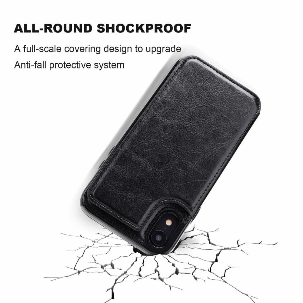 ShieldCase® ShieldCase iPhone Xr Wallet Case (schwarz) ShieldCase® ShieldCase iPhone Xr Wallet Case (schwarz)