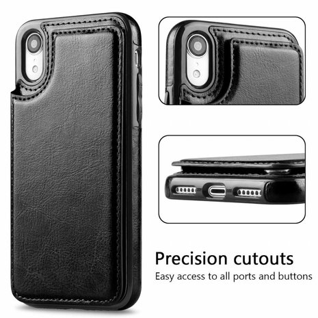ShieldCase® ShieldCase iPhone Xr Wallet Case (schwarz) ShieldCase® ShieldCase iPhone Xr Wallet Case (schwarz)