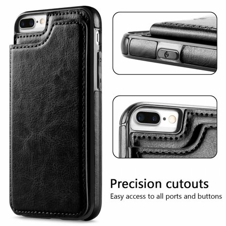 ShieldCase® ShieldCase  iPhone 7 / 8 Plus Wallet Case (Schwarz) ShieldCase® ShieldCase  iPhone 7 / 8 Plus Wallet Case (Schwarz)