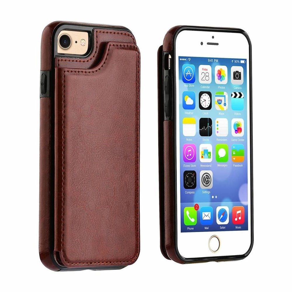 ShieldCase® ShieldCase iPhone 7 / iPhone 8 Wallet Case (braun) ShieldCase® ShieldCase iPhone 7 / iPhone 8 Wallet Case (braun)