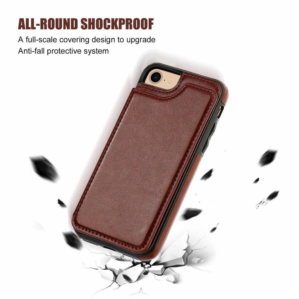 ShieldCase® ShieldCase iPhone 7 / iPhone 8 Wallet Case (braun) ShieldCase® ShieldCase iPhone 7 / iPhone 8 Wallet Case (braun)