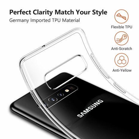 ShieldCase® ShieldCase Ultradünne Samsung Galaxy S10 Hülle Silikon (transparent) ShieldCase® ShieldCase Ultradünne Samsung Galaxy S10 Hülle Silikon (transparent)