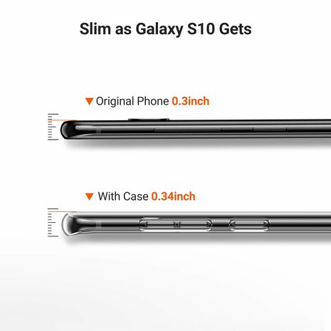 ShieldCase® ShieldCase Ultradünne Samsung Galaxy S10 Hülle Silikon (transparent) ShieldCase® ShieldCase Ultradünne Samsung Galaxy S10 Hülle Silikon (transparent)