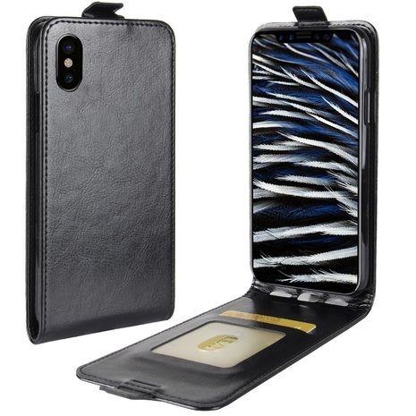 ShieldCase® ShieldCase iPhone X / Xs Flip Case (schwarz)