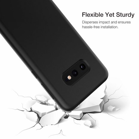 ShieldCase® Shieldcase Samsung Galaxy S10e Hülle Silikon (schwarz) ShieldCase® Shieldcase Samsung Galaxy S10e Hülle Silikon (schwarz)