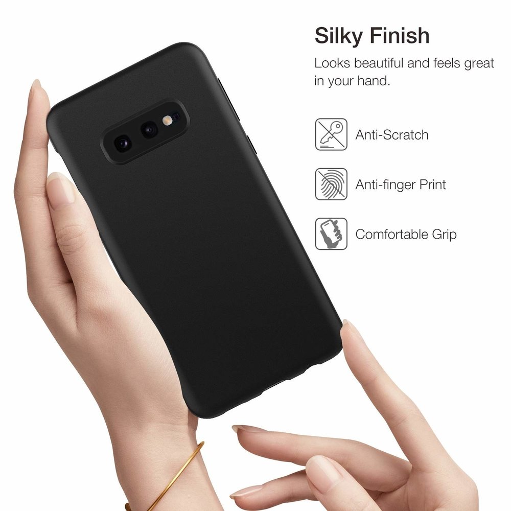 ShieldCase® Shieldcase Samsung Galaxy S10e Hülle Silikon (schwarz) ShieldCase® Shieldcase Samsung Galaxy S10e Hülle Silikon (schwarz)