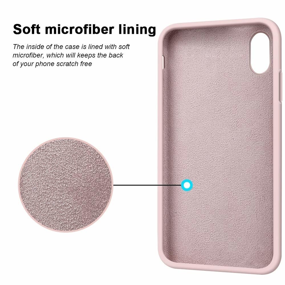 ShieldCase® Shieldcase iPhone Xr Hülle Silikon (rosa)