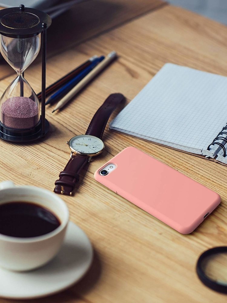 ShieldCase® iPhone 7 / iPhone 8 Hülle Silikon (rosa)