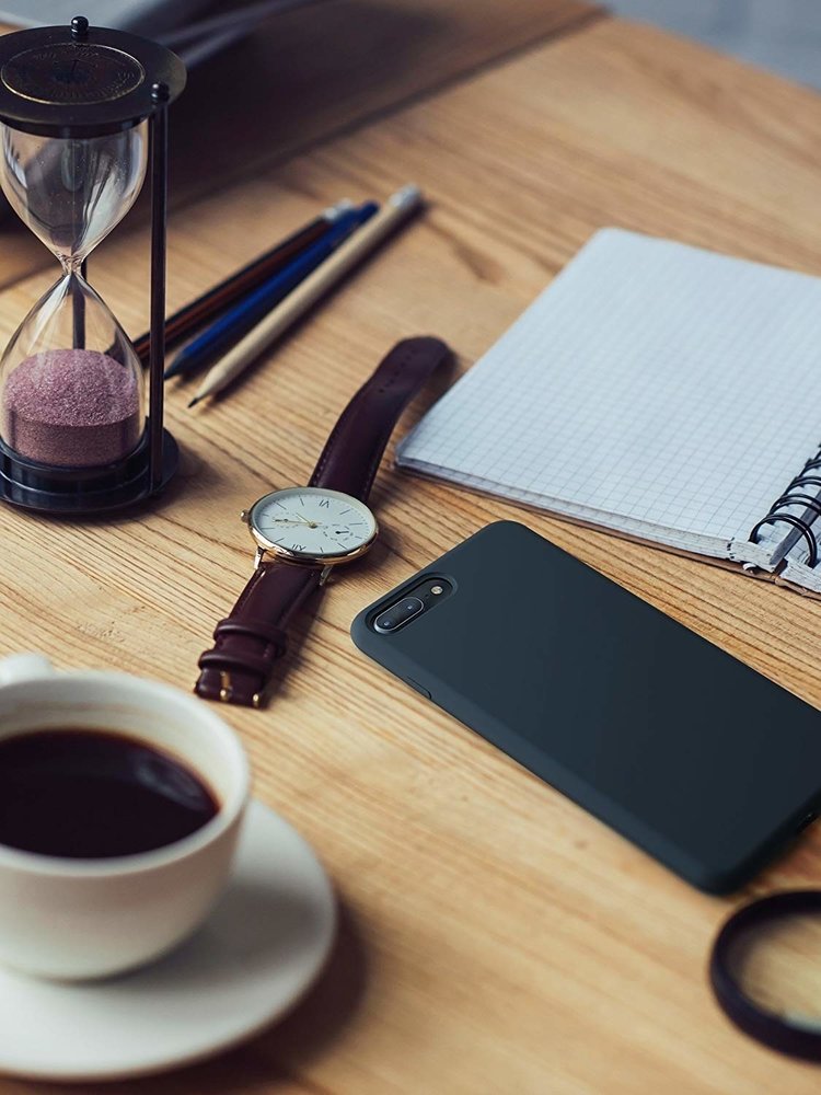 ShieldCase® Shieldcase iPhone 7 Plus / iPhone 8 Plus Hülle Silikon (schwarz)