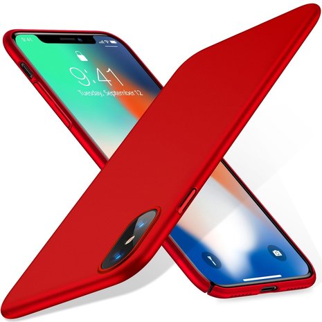 ShieldCase® ShieldCase iPhone X / Xs Ultra Slim Case (rot)