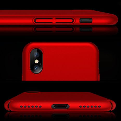 ShieldCase® ShieldCase iPhone X / Xs Ultra Slim Case (rot)