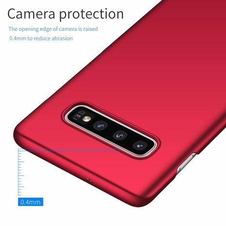ShieldCase® ShieldCase Samsung Galaxy S10 Ultra Thin Case (rot) ShieldCase® ShieldCase Samsung Galaxy S10 Ultra Thin Case (rot)