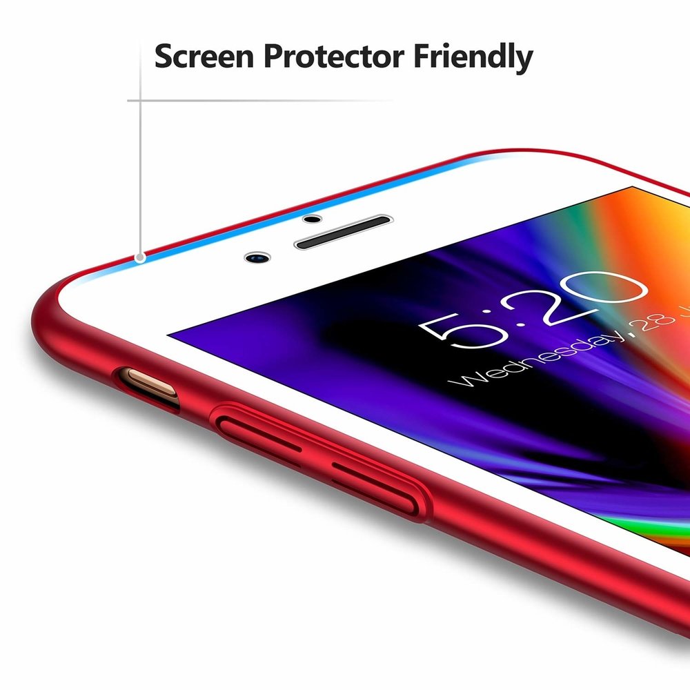ShieldCase® Shieldcase iPhone 7 / iPhone 8 Ultra Slim Case (rot)