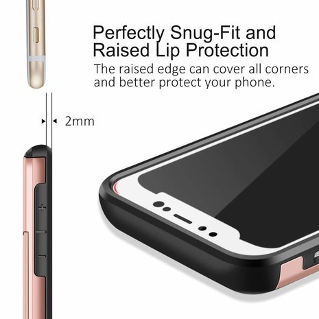 ShieldCase® ShieldCase Kartenhalter Hülle mit Schieber iPhone X / Xs (Roségold) ShieldCase® ShieldCase Kartenhalter Hülle mit Schieber iPhone X / Xs (Roségold)