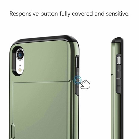 ShieldCase® ShieldCase Kartenhalter Hülle mit Schieber iPhone Xr (grün) ShieldCase® ShieldCase Kartenhalter Hülle mit Schieber iPhone Xr (grün)