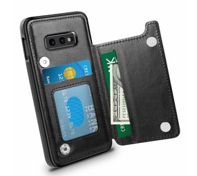 ShieldCase® Samsung Galaxy S10e Wallet Case (schwarz)