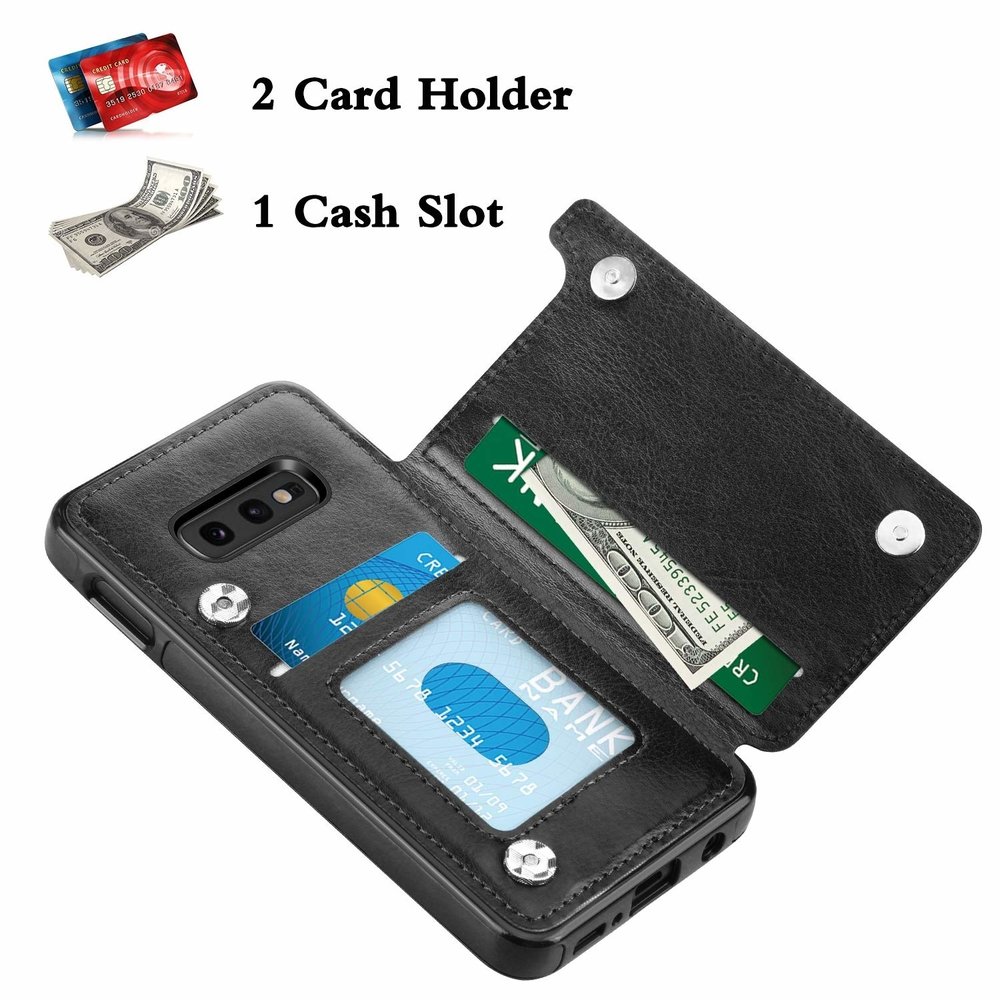 ShieldCase® ShieldCase Samsung Galaxy S10e Wallet Case (schwarz)