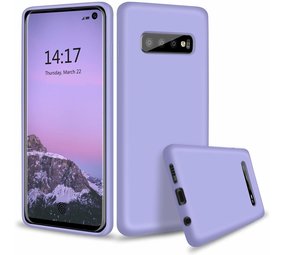 ShieldCase® Silikonhülle Samsung Galaxy S10 (lila)