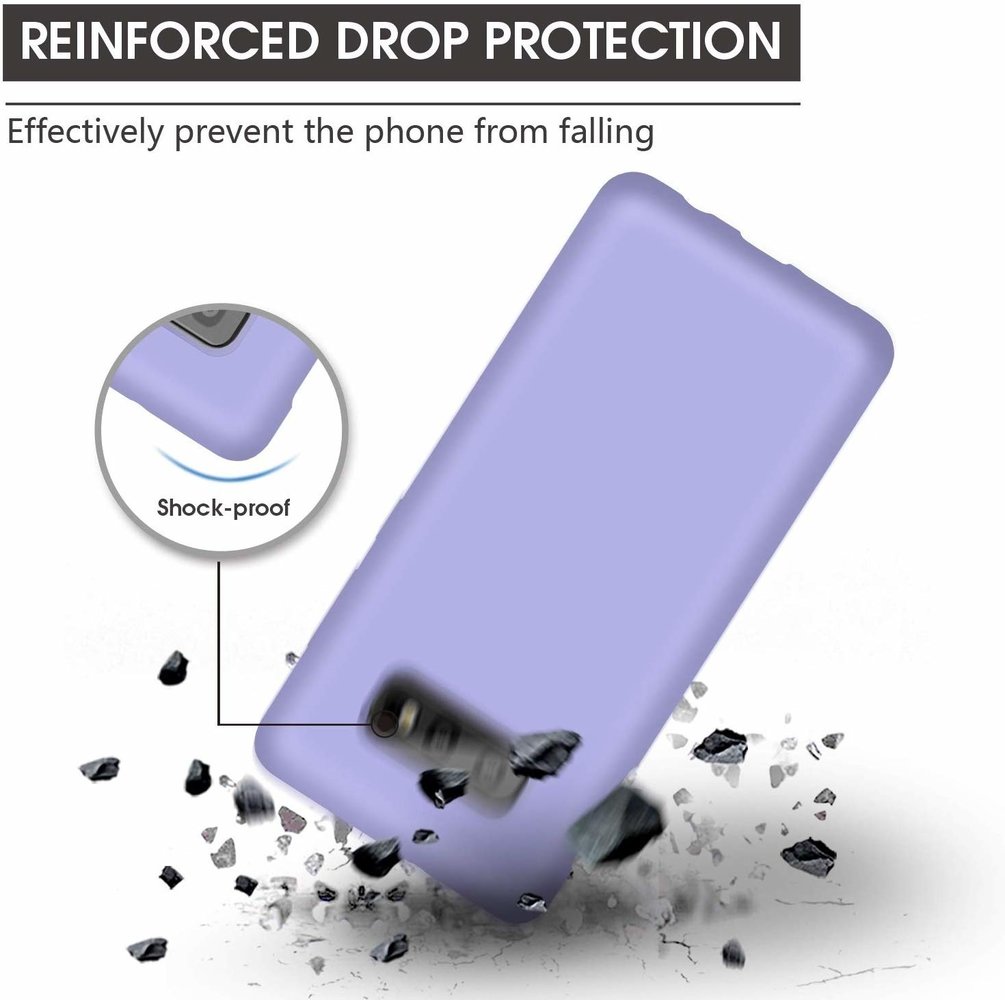 ShieldCase® Shieldcase Samsung Galaxy S10e Hülle Silikon (lila) ShieldCase® Shieldcase Samsung Galaxy S10e Hülle Silikon (lila)