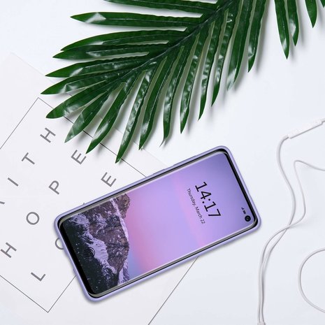 ShieldCase® Shieldcase Samsung Galaxy S10e Hülle Silikon (lila) ShieldCase® Shieldcase Samsung Galaxy S10e Hülle Silikon (lila)