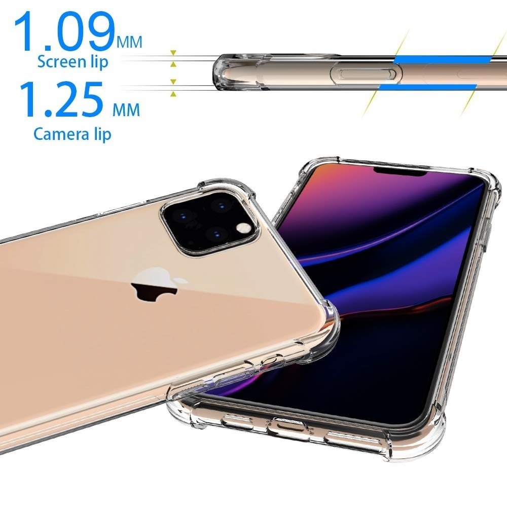 ShieldCase® ShieldCase Shock Hülle iPhone 11 Pro (transparent)