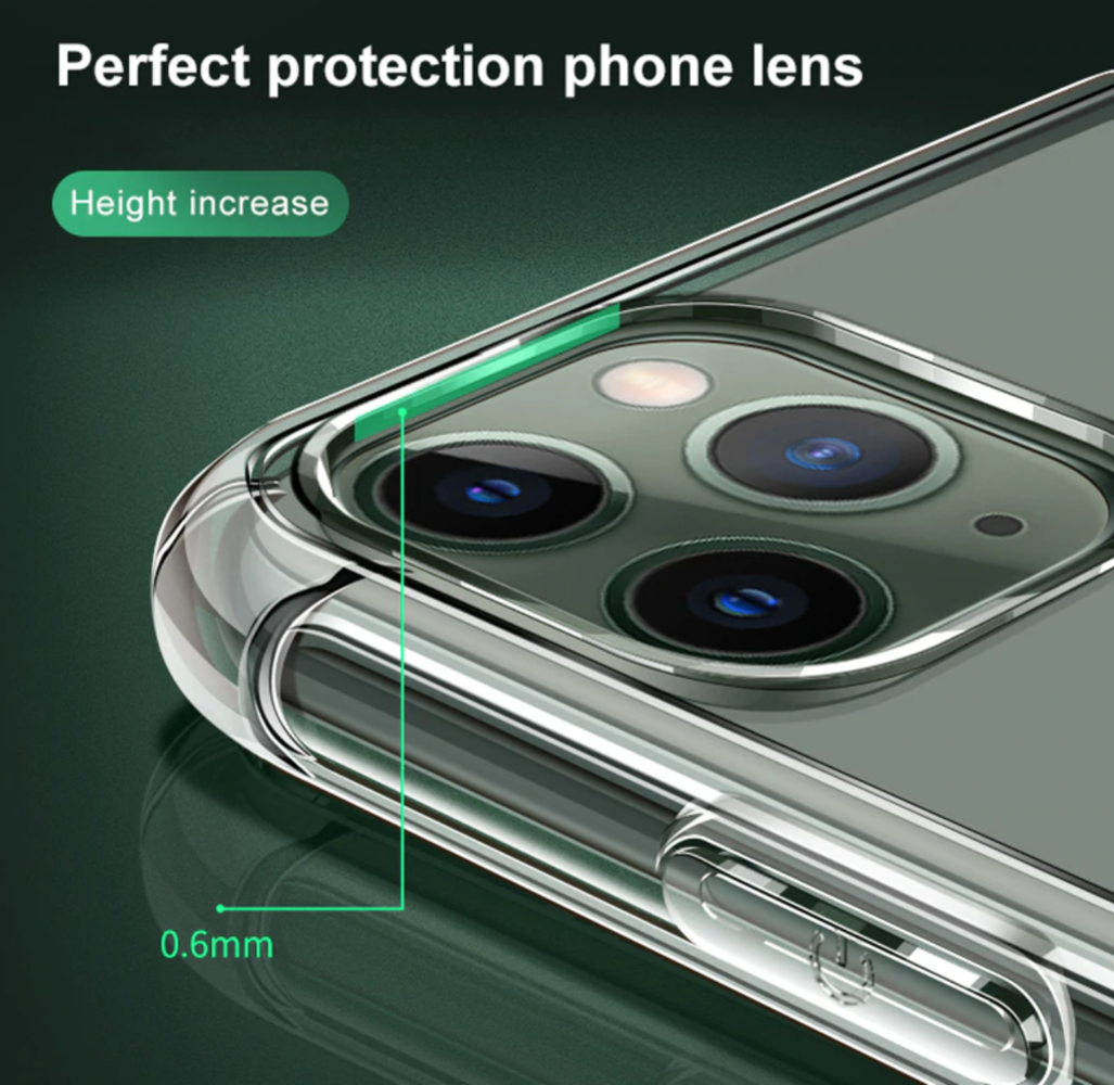 ShieldCase® ShieldCase Shock Hülle iPhone 11 Pro (transparent)