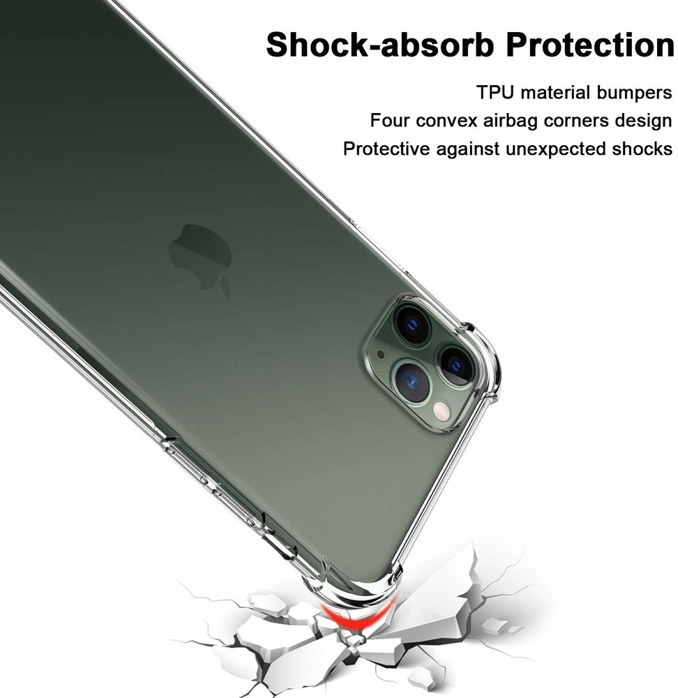 ShieldCase® ShieldCase Shock Hülle iPhone 11 Pro Max (transparent) ShieldCase® ShieldCase Shock Hülle iPhone 11 Pro Max (transparent)