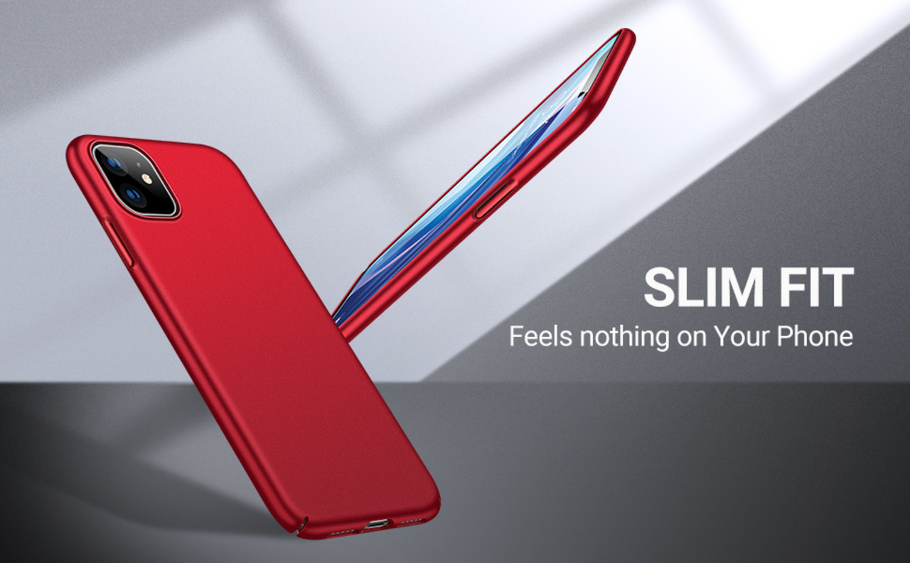 ShieldCase® ShieldCase iPhone 11 Ultra Slim Case (rot) ShieldCase® ShieldCase iPhone 11 Ultra Slim Case (rot)