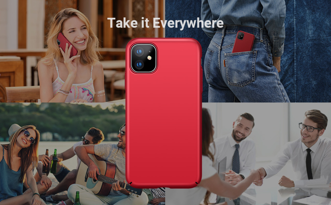 ShieldCase® ShieldCase iPhone 11 Ultra Slim Case (rot) ShieldCase® ShieldCase iPhone 11 Ultra Slim Case (rot)