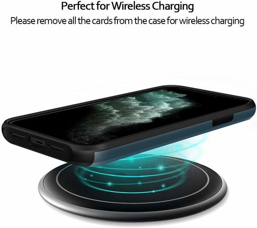 ShieldCase® ShieldCase Kartenhalter Hülle mit Schieber iPhone 11 Pro Max (dunkelblau) ShieldCase® ShieldCase Kartenhalter Hülle mit Schieber iPhone 11 Pro Max (dunkelblau)