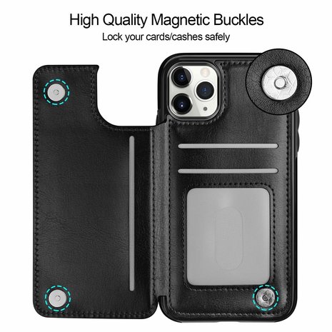 ShieldCase® ShieldCase iPhone 11 Pro Wallet Case (schwarz) ShieldCase® ShieldCase iPhone 11 Pro Wallet Case (schwarz)