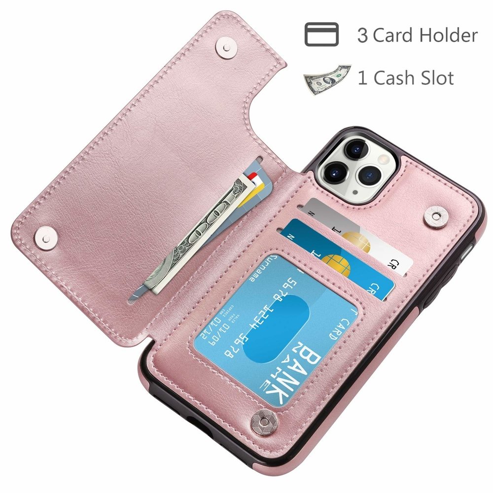 ShieldCase® ShieldCase iPhone 11 Pro Wallet Case (rosa) ShieldCase® ShieldCase iPhone 11 Pro Wallet Case (rosa)