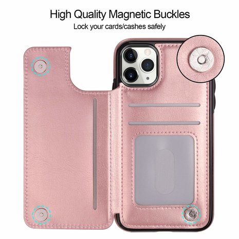 ShieldCase® ShieldCase iPhone 11 Pro Wallet Case (rosa) ShieldCase® ShieldCase iPhone 11 Pro Wallet Case (rosa)