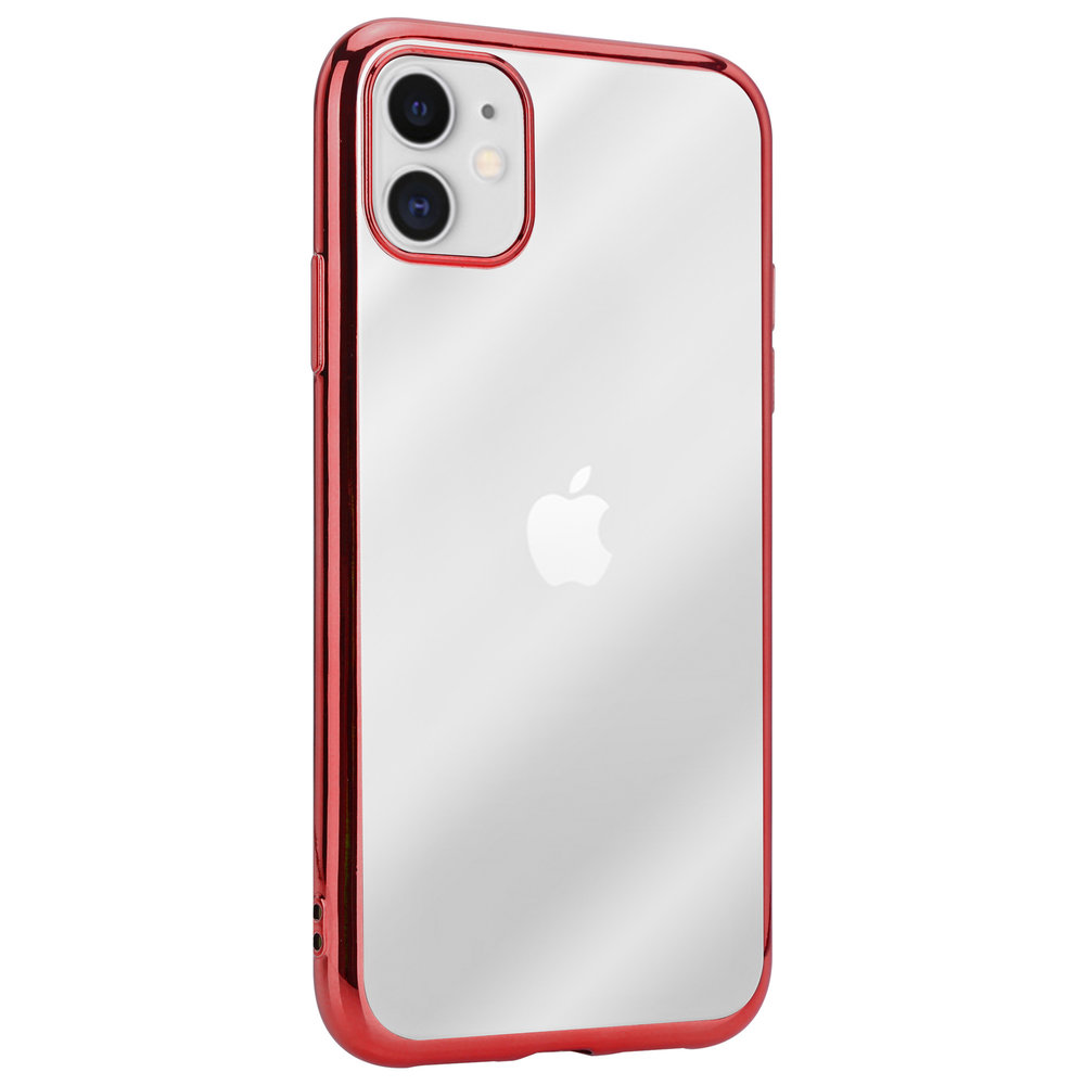 ShieldCase® ShieldCase iPhone 11 Metallic Bumper Case (rot)