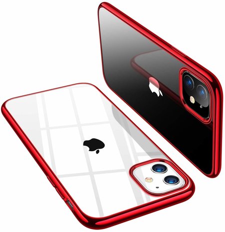 ShieldCase® ShieldCase iPhone 11 Metallic Bumper Case (rot)