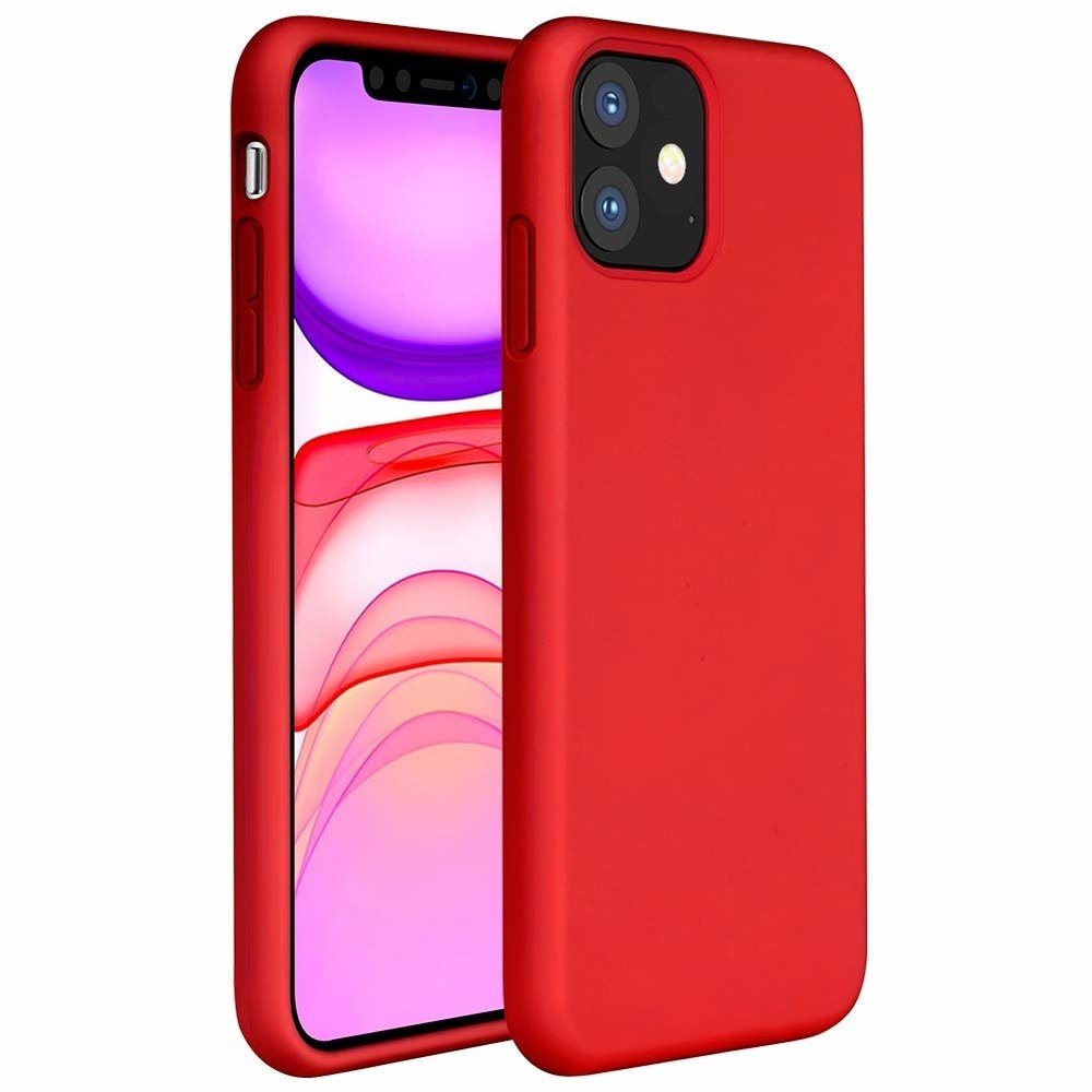 ShieldCase® ShieldCase iPhone 11 Silikon Case (rot) ShieldCase® ShieldCase iPhone 11 Silikon Case (rot)